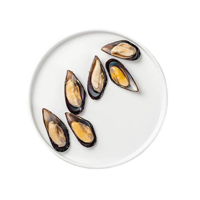 Мидии (на половинке) 30/40 крупные в/м